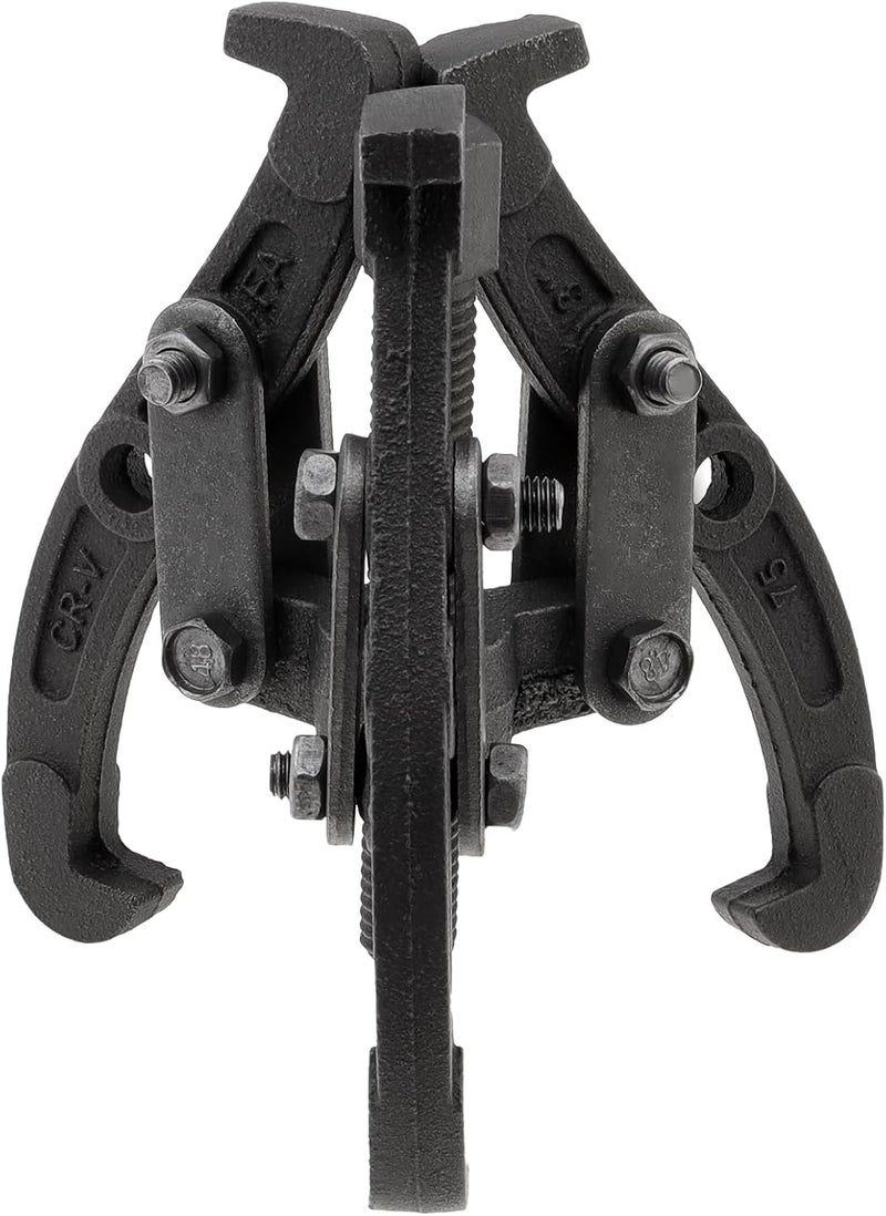 ChgImposs Multifunction Standard Carbon Steel 2 Jaw / 3 Jaw Bearing Puller with 4 Single Hole Claw Pullers for Car/Mechanical Repairing (3 Inch) - Image 1
